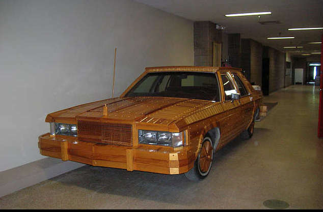 #17 wooden car