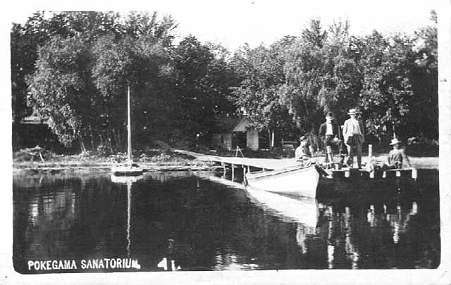Pokegama Sanatorium lake view